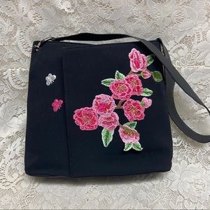 Salvatore Ferragamo Black Nylon Handbag